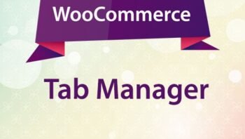 WooCommerce Tab Manager