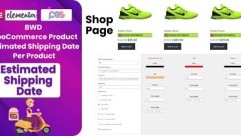 BWD Product Estimated Shipping Date Plugin