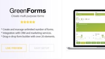 WordPress Form Builder – Green Forms