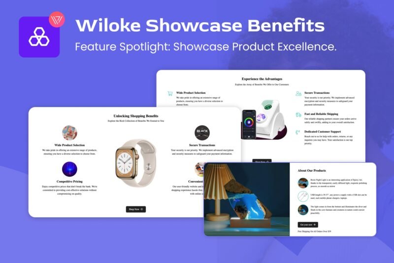 Wiloke Showcase Benefits