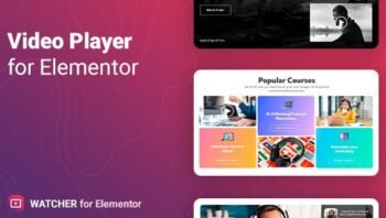 Watcher – Flexible Video Player for Elementor