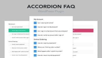 Accordion FAQ Plugin