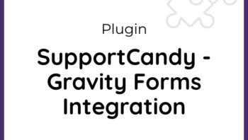 SupportCandy Gravity Form