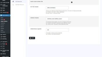 Bulk Display WooCommerce Variations