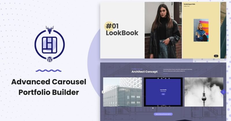 Advanced Carousel Portfolio Builder