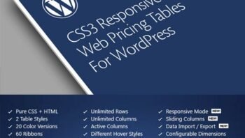 CSS3 Responsive Web Pricing Tables